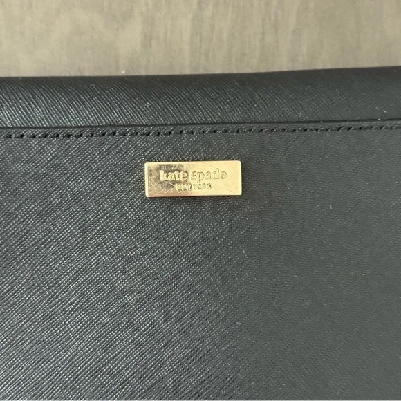Kate Spade New York Cat's Meow Black Wallet - Picture 3 of 10